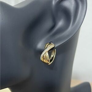 Infinity Crystal Earring / Infinito Cristales Aro Aretes